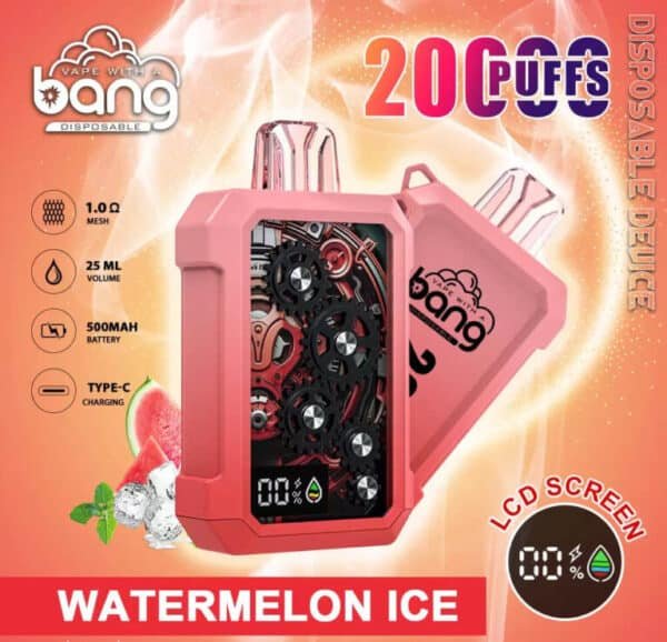 BANG WHEEL 20000Puffs一次性電子煙 BANG WHEEL 20000Puffs一次性電子煙
